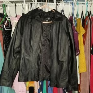 Leather Jacket Size Large